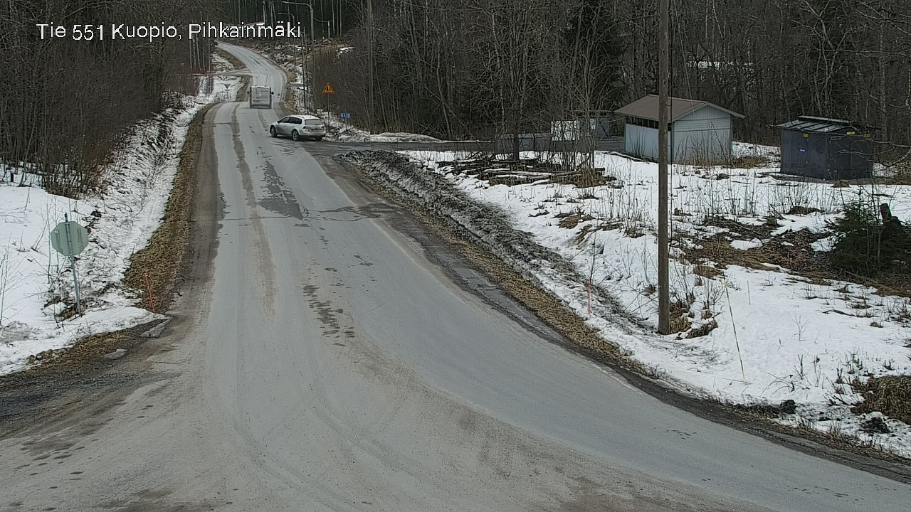 Kelikamerat Kuva Tie 551 Kuopio, Pihkainmäki, Kuopio, Pohjois-Savo