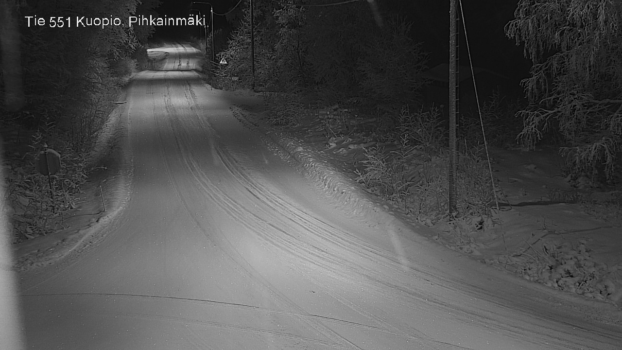 Kelikamerat Kuva Tie 551 Kuopio, Pihkainmäki, Kuopio, Pohjois-Savo