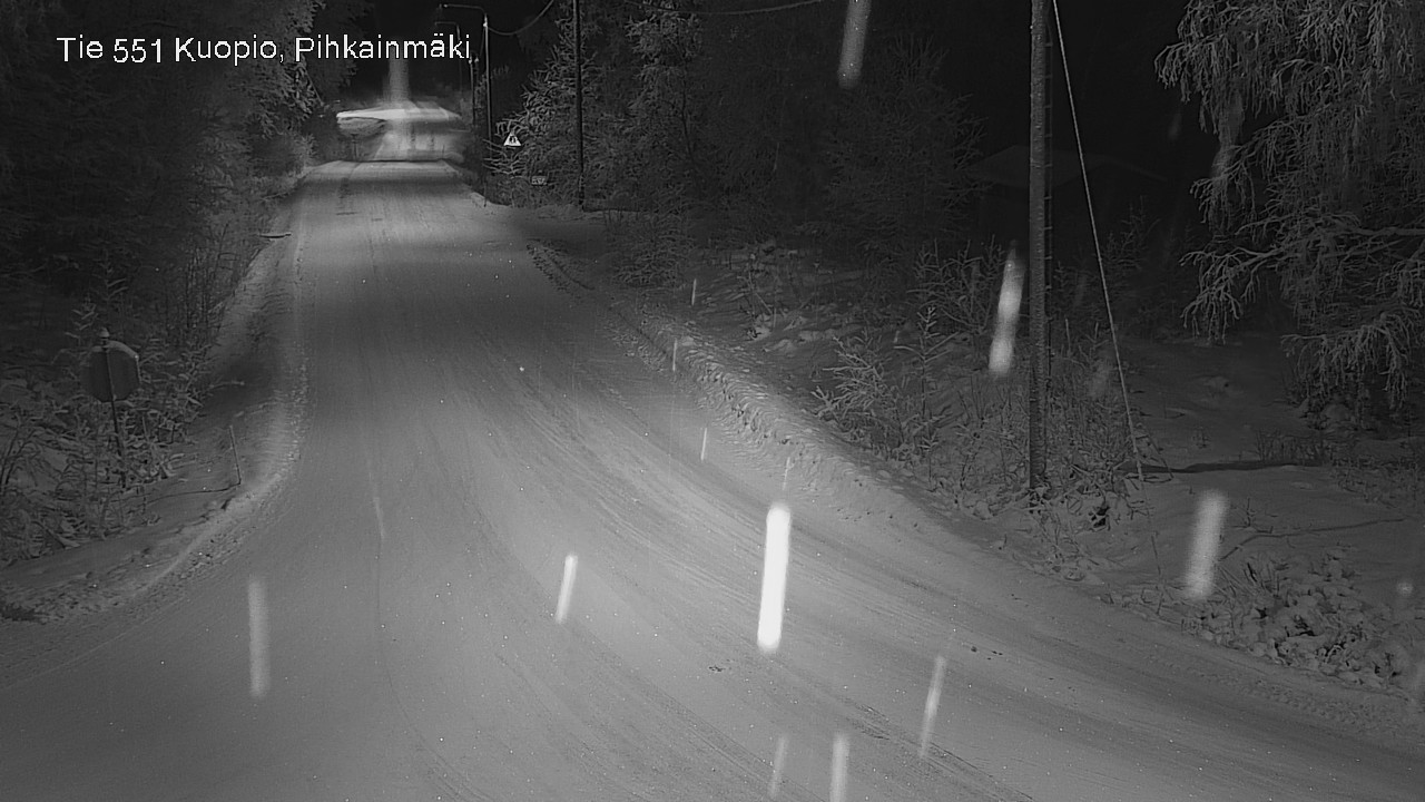 Kelikamerat Kuva Tie 551 Kuopio, Pihkainmäki, Kuopio, Pohjois-Savo