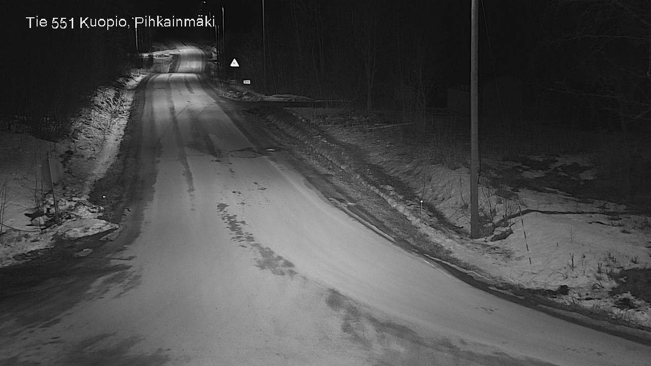 Kelikamerat Kuva Tie 551 Kuopio, Pihkainmäki, Kuopio, Pohjois-Savo