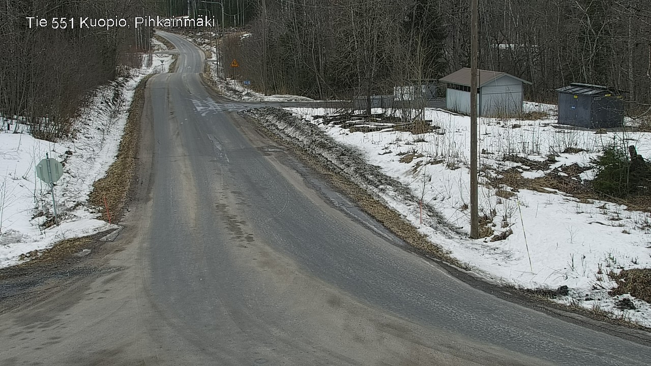Kelikamerat Kuva Tie 551 Kuopio, Pihkainmäki, Kuopio, Pohjois-Savo