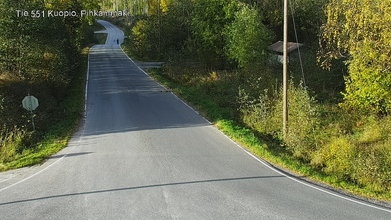 Kelikamerat Kuva Tie 551 Kuopio, Pihkainmäki, Kuopio, Pohjois-Savo
