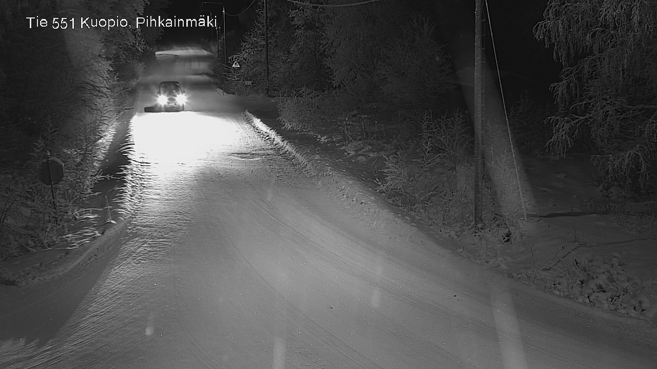 Kelikamerat Kuva Tie 551 Kuopio, Pihkainmäki, Kuopio, Pohjois-Savo