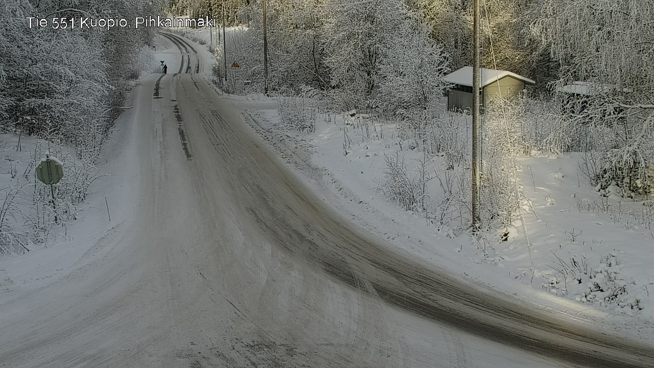 Kelikamerat Kuva Tie 551 Kuopio, Pihkainmäki, Kuopio, Pohjois-Savo
