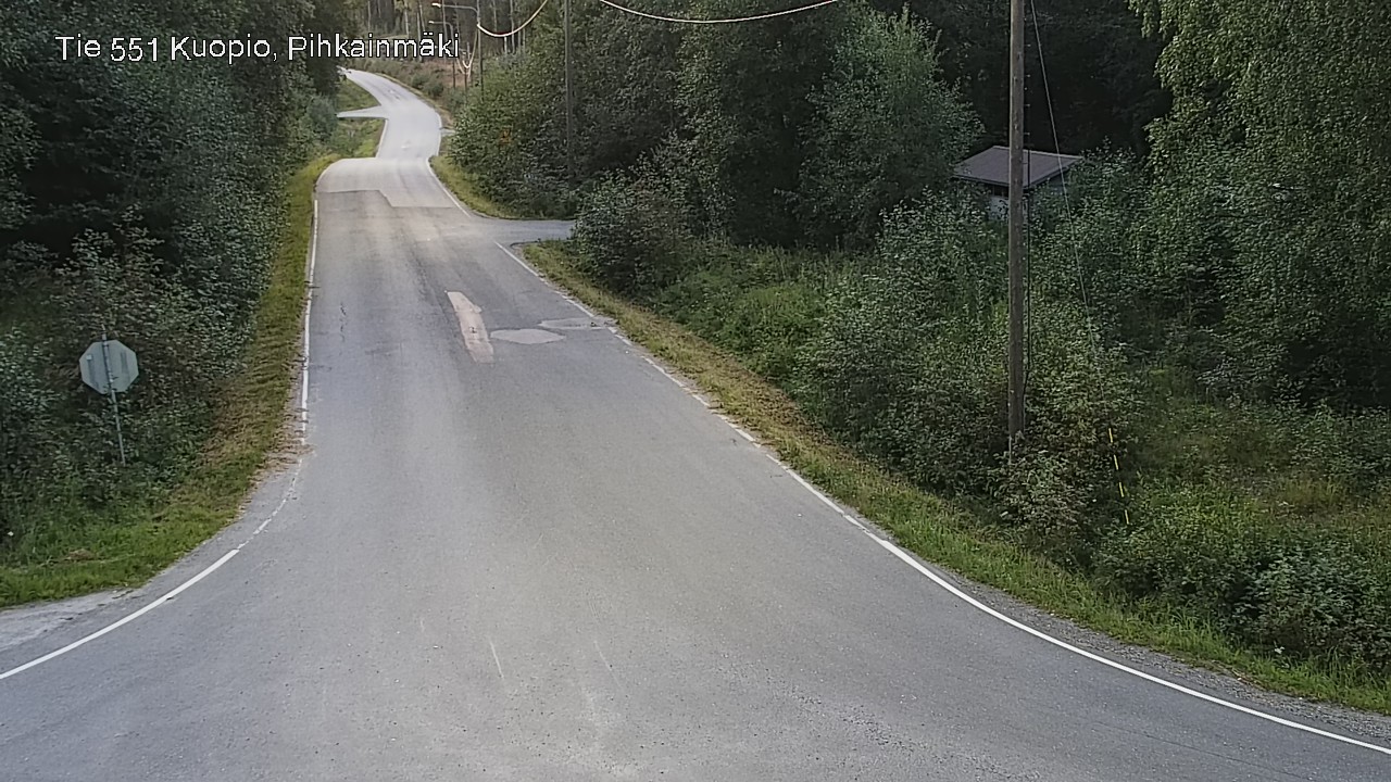 Kelikamerat Kuva Tie 551 Kuopio, Pihkainmäki, Kuopio, Pohjois-Savo