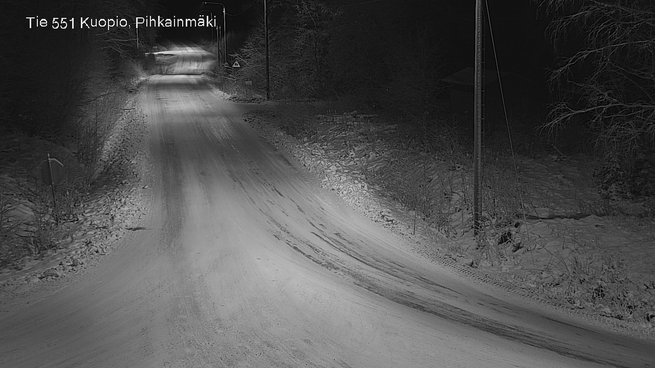 Kelikamerat Kuva Tie 551 Kuopio, Pihkainmäki, Kuopio, Pohjois-Savo