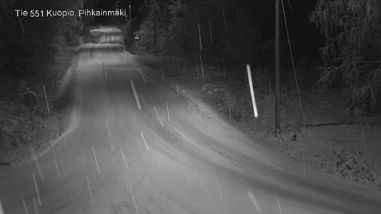 Kelikamerat Kuva Tie 551 Kuopio, Pihkainmäki, Kuopio, Pohjois-Savo