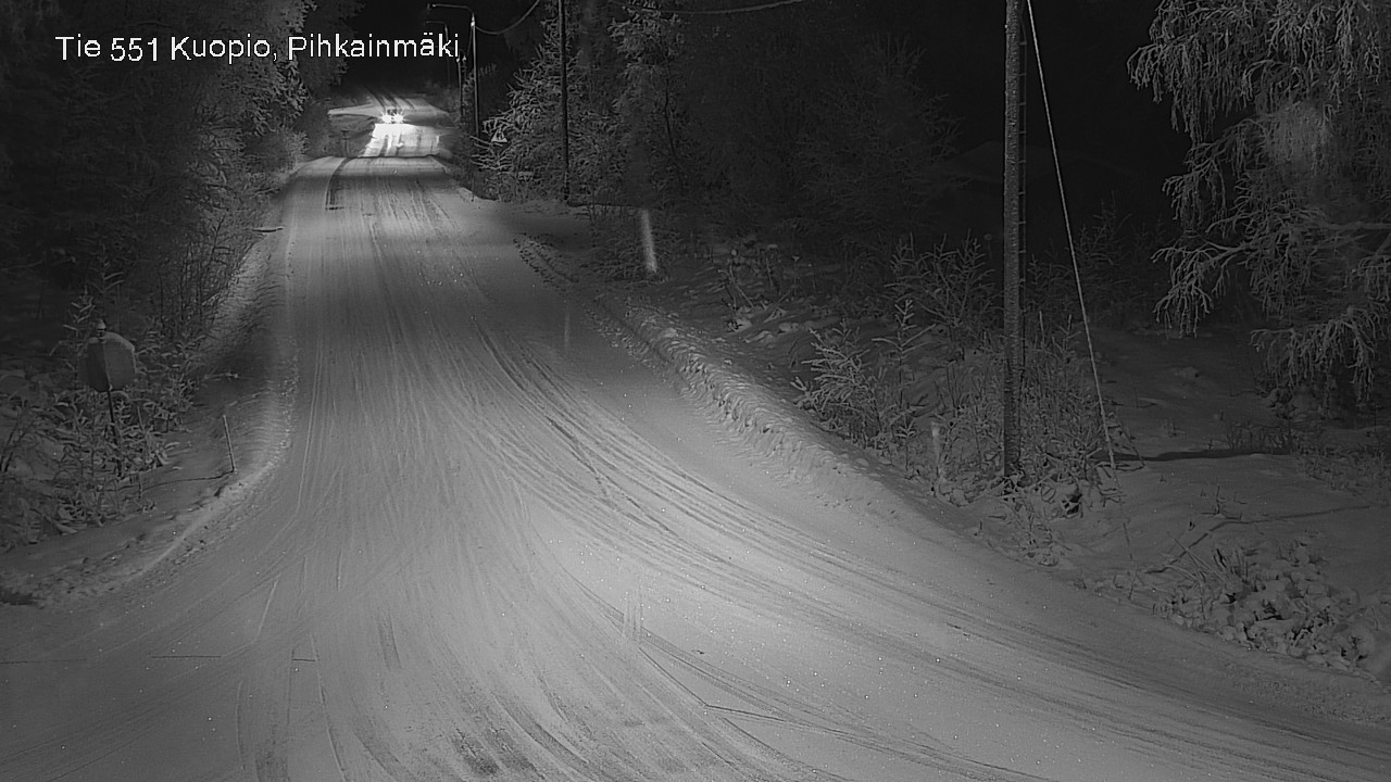 Kelikamerat Kuva Tie 551 Kuopio, Pihkainmäki, Kuopio, Pohjois-Savo