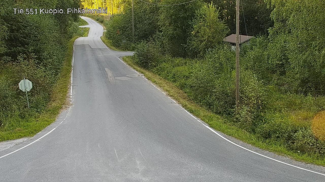 Kelikamerat Kuva Tie 551 Kuopio, Pihkainmäki, Kuopio, Pohjois-Savo