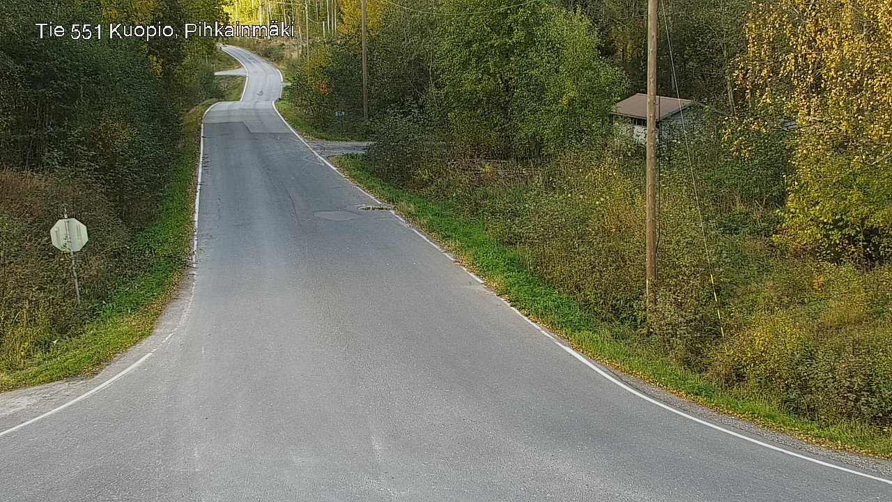Kelikamerat Kuva Tie 551 Kuopio, Pihkainmäki, Kuopio, Pohjois-Savo