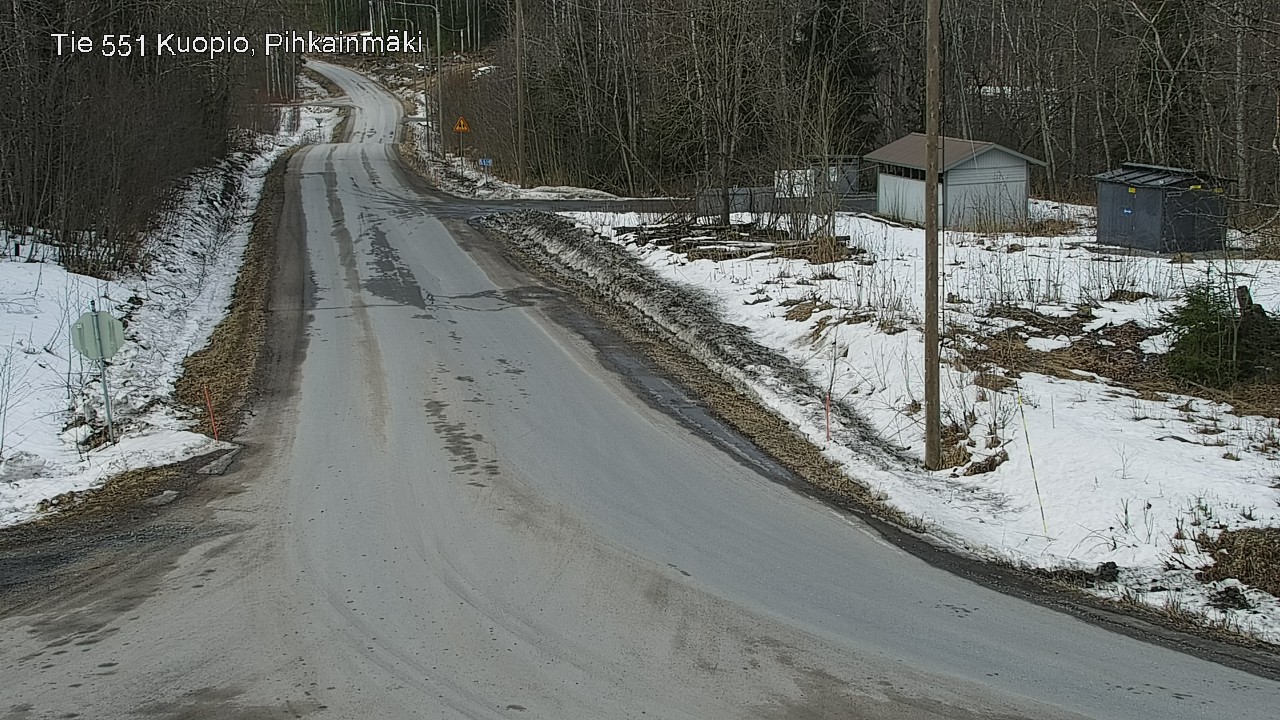 Kelikamerat Kuva Tie 551 Kuopio, Pihkainmäki, Kuopio, Pohjois-Savo