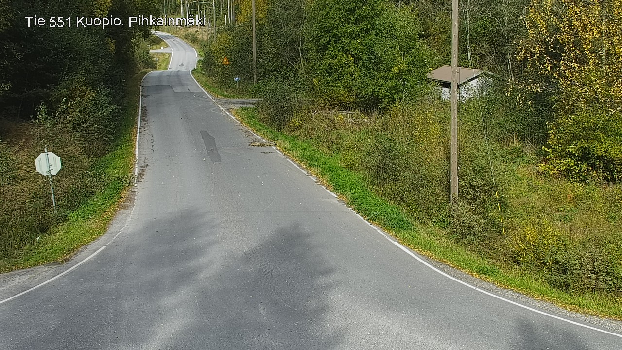 Kelikamerat Kuva Tie 551 Kuopio, Pihkainmäki, Kuopio, Pohjois-Savo