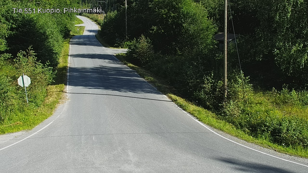 Kelikamerat Kuva Tie 551 Kuopio, Pihkainmäki, Kuopio, Pohjois-Savo