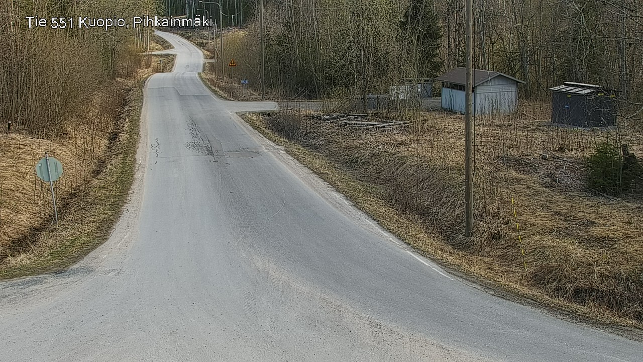 Kelikamerat Kuva Tie 551 Kuopio, Pihkainmäki, Kuopio, Pohjois-Savo