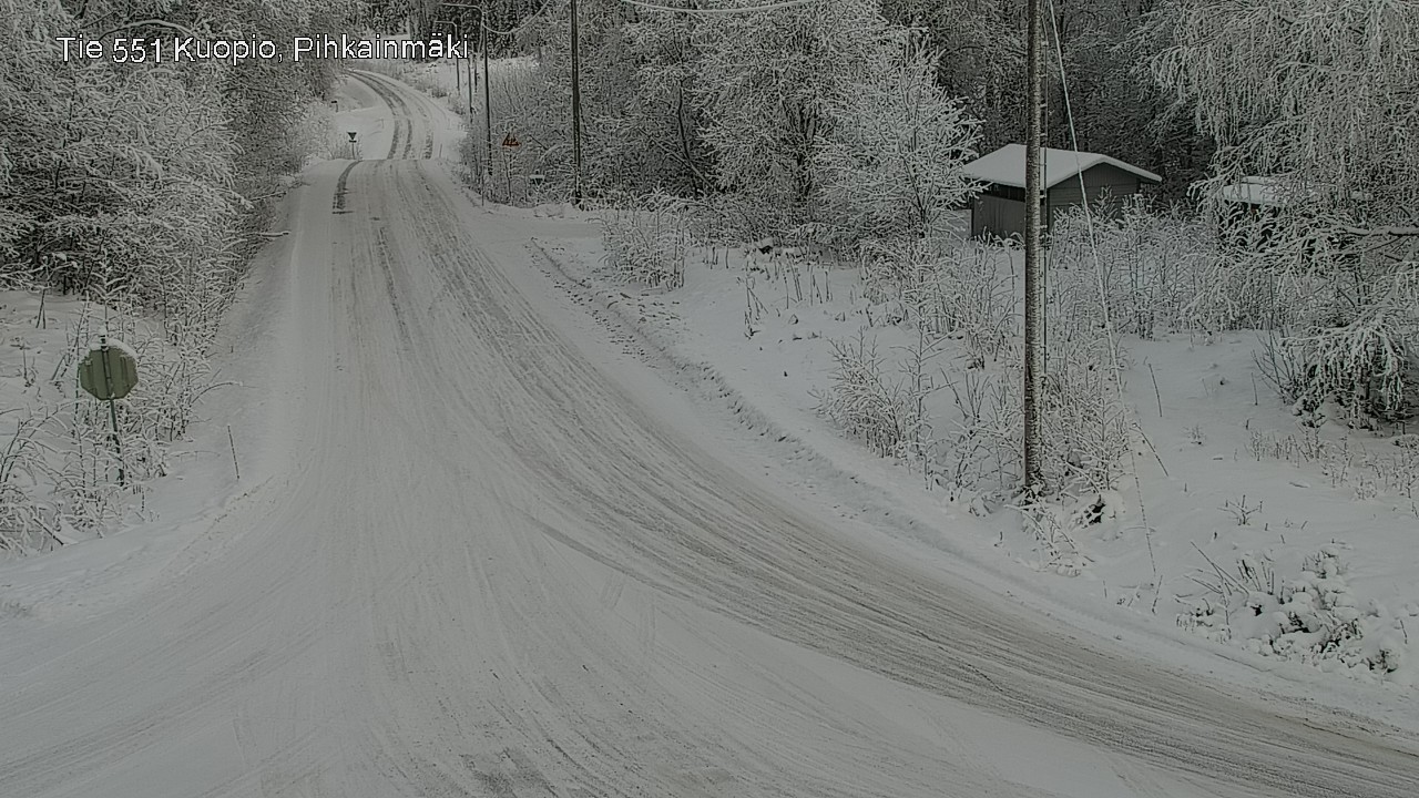 Kelikamerat Kuva Tie 551 Kuopio, Pihkainmäki, Kuopio, Pohjois-Savo