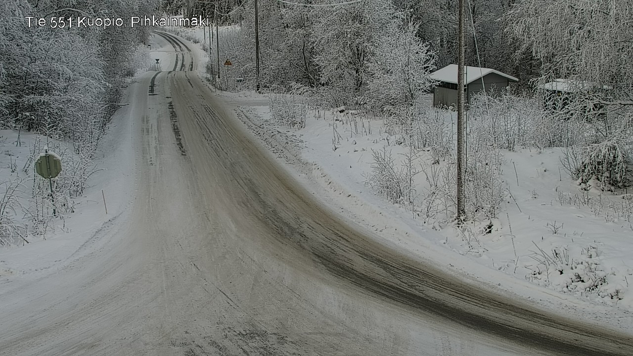 Kelikamerat Kuva Tie 551 Kuopio, Pihkainmäki, Kuopio, Pohjois-Savo