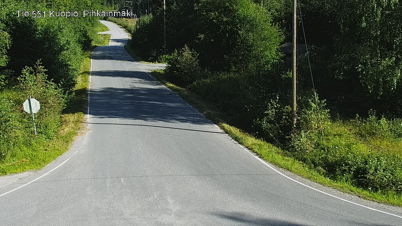 Kelikamerat Kuva Tie 551 Kuopio, Pihkainmäki, Kuopio, Pohjois-Savo