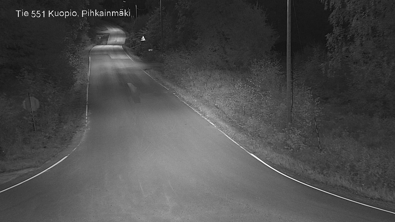 Kelikamerat Kuva Tie 551 Kuopio, Pihkainmäki, Kuopio, Pohjois-Savo