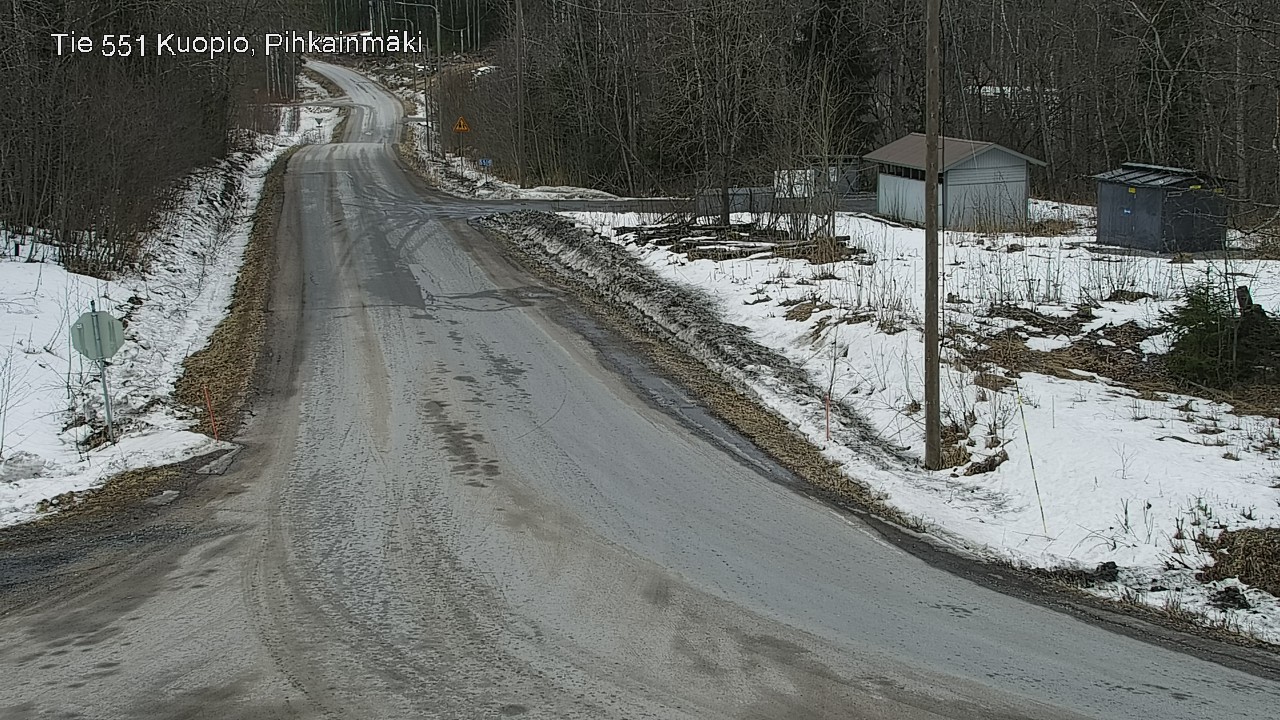 Kelikamerat Kuva Tie 551 Kuopio, Pihkainmäki, Kuopio, Pohjois-Savo