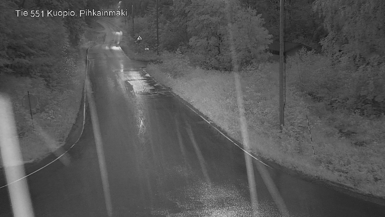 Kelikamerat Kuva Tie 551 Kuopio, Pihkainmäki, Kuopio, Pohjois-Savo