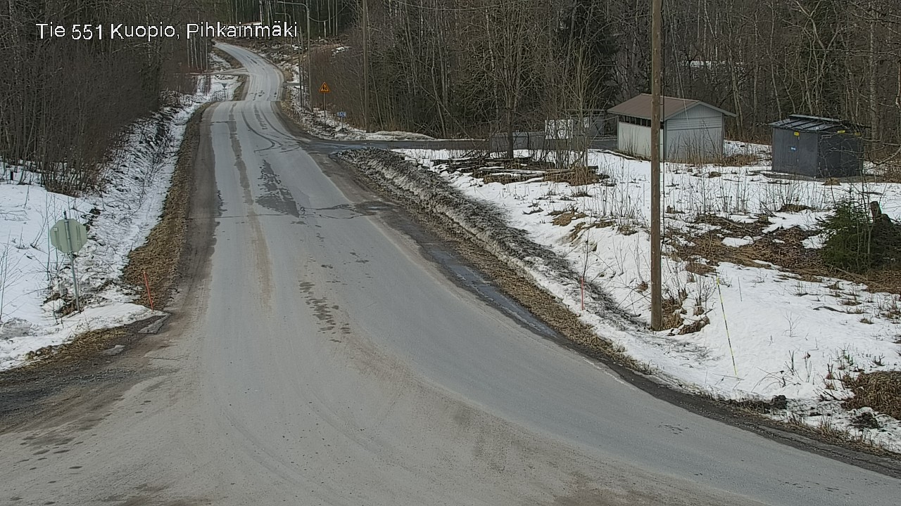 Kelikamerat Kuva Tie 551 Kuopio, Pihkainmäki, Kuopio, Pohjois-Savo