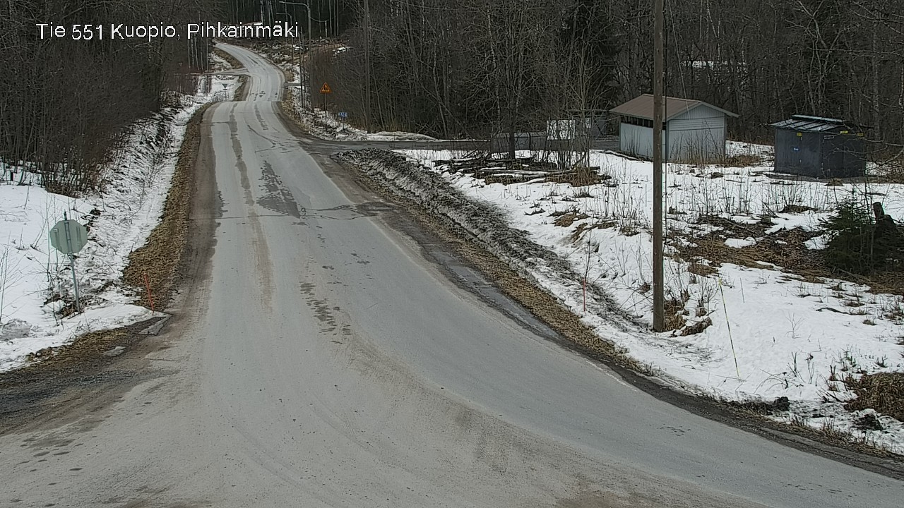 Kelikamerat Kuva Tie 551 Kuopio, Pihkainmäki, Kuopio, Pohjois-Savo