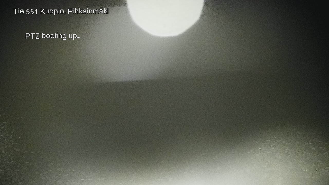 Weather Camera Image Road 551 Kuopio, Pihkainmäki, Kuopio, Pohjois-Savo