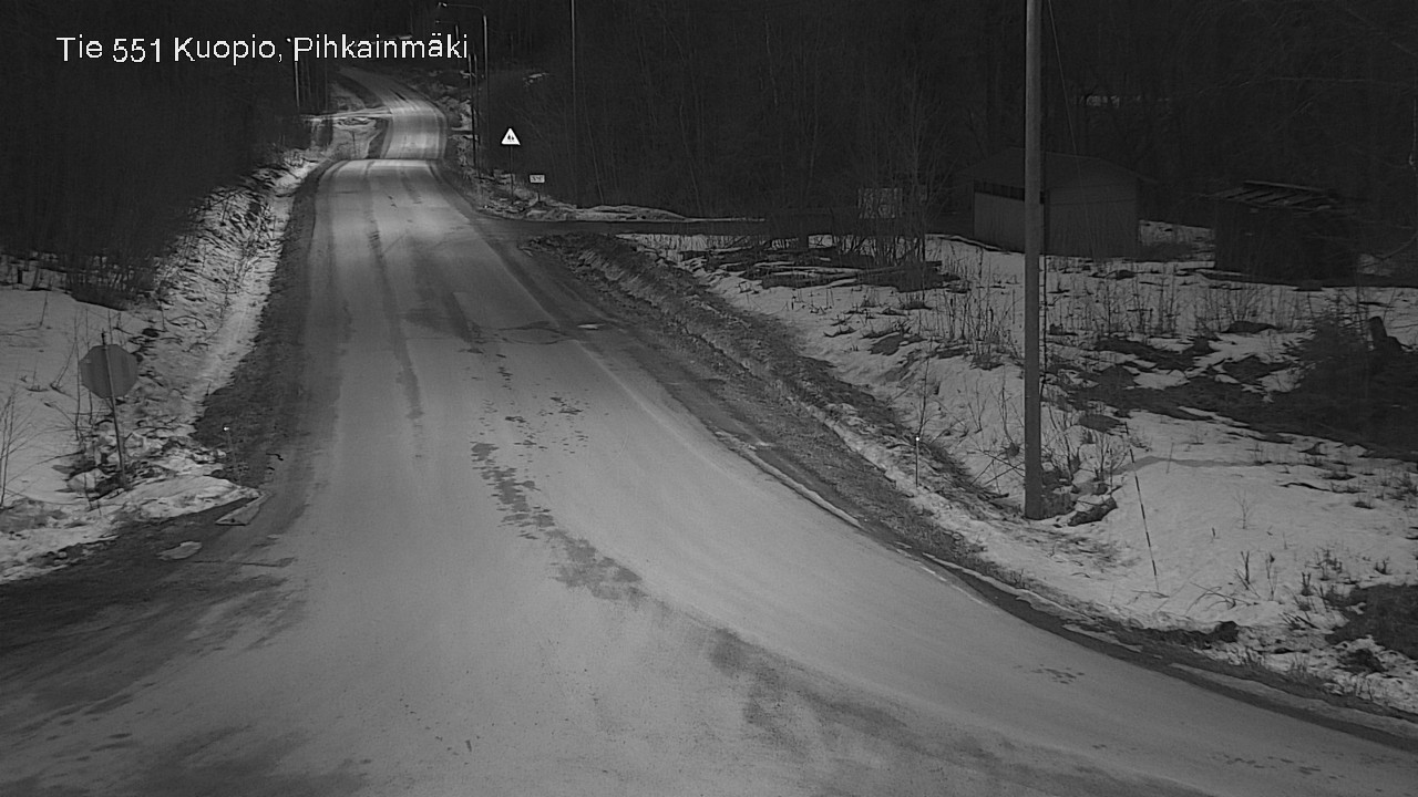 Kelikamerat Kuva Tie 551 Kuopio, Pihkainmäki, Kuopio, Pohjois-Savo