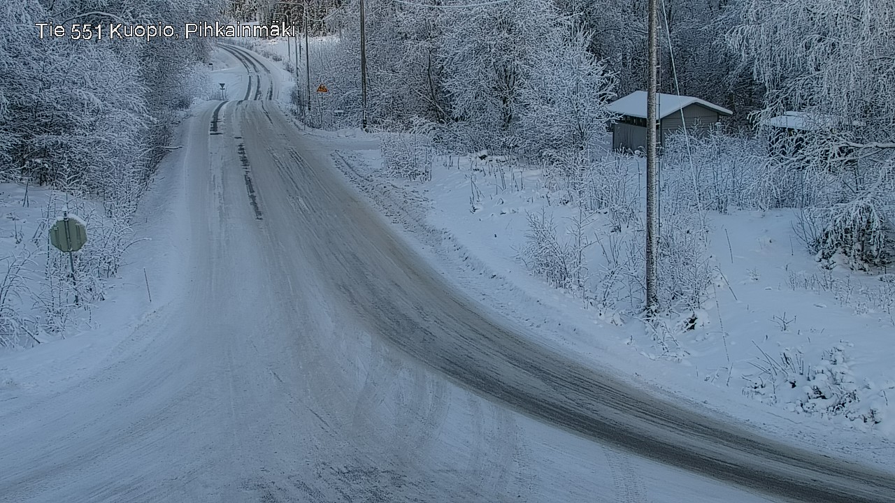 Kelikamerat Kuva Tie 551 Kuopio, Pihkainmäki, Kuopio, Pohjois-Savo