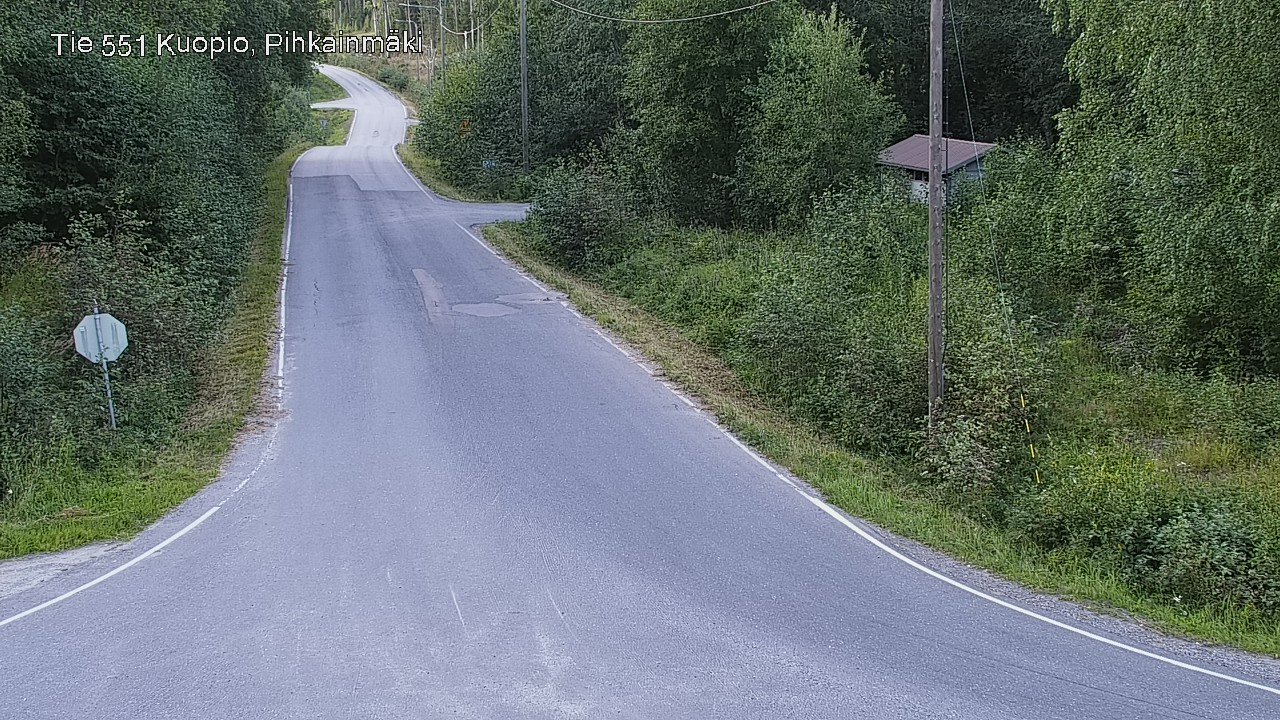 Kelikamerat Kuva Tie 551 Kuopio, Pihkainmäki, Kuopio, Pohjois-Savo