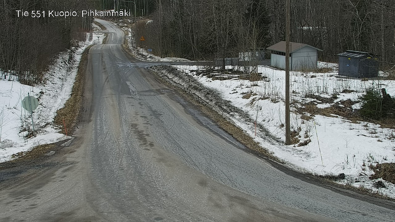 Kelikamerat Kuva Tie 551 Kuopio, Pihkainmäki, Kuopio, Pohjois-Savo