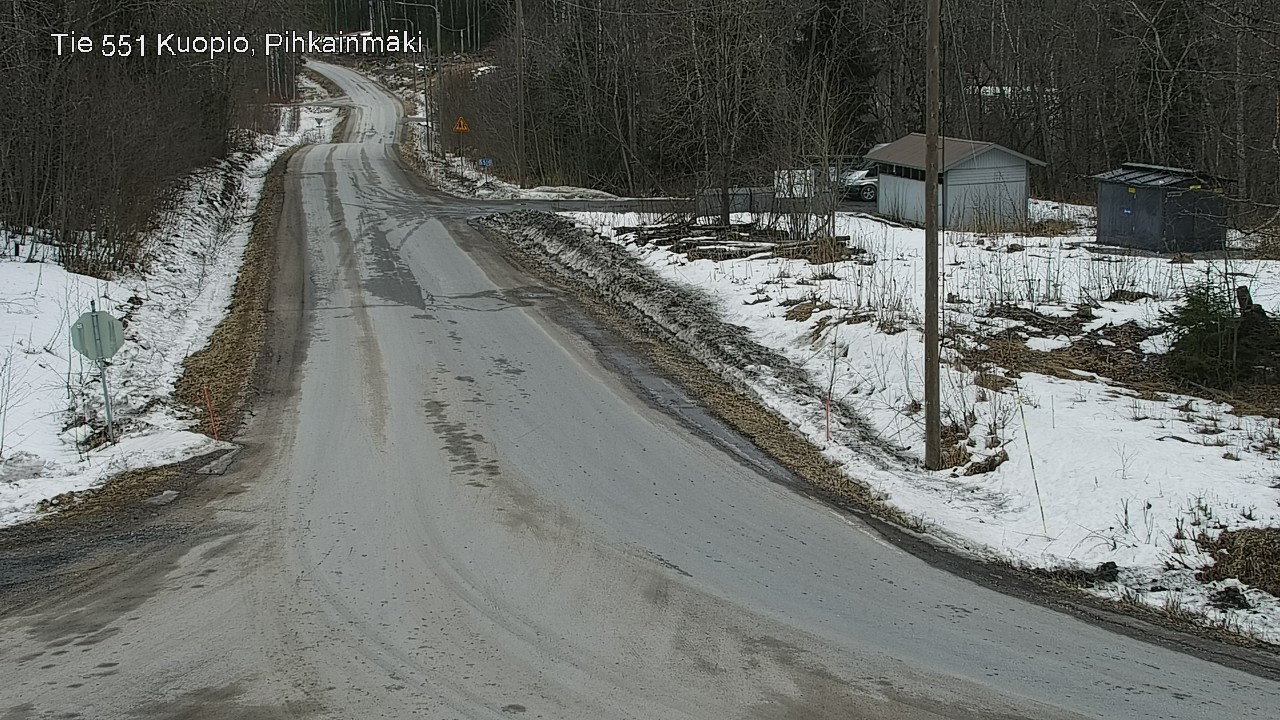 Kelikamerat Kuva Tie 551 Kuopio, Pihkainmäki, Kuopio, Pohjois-Savo
