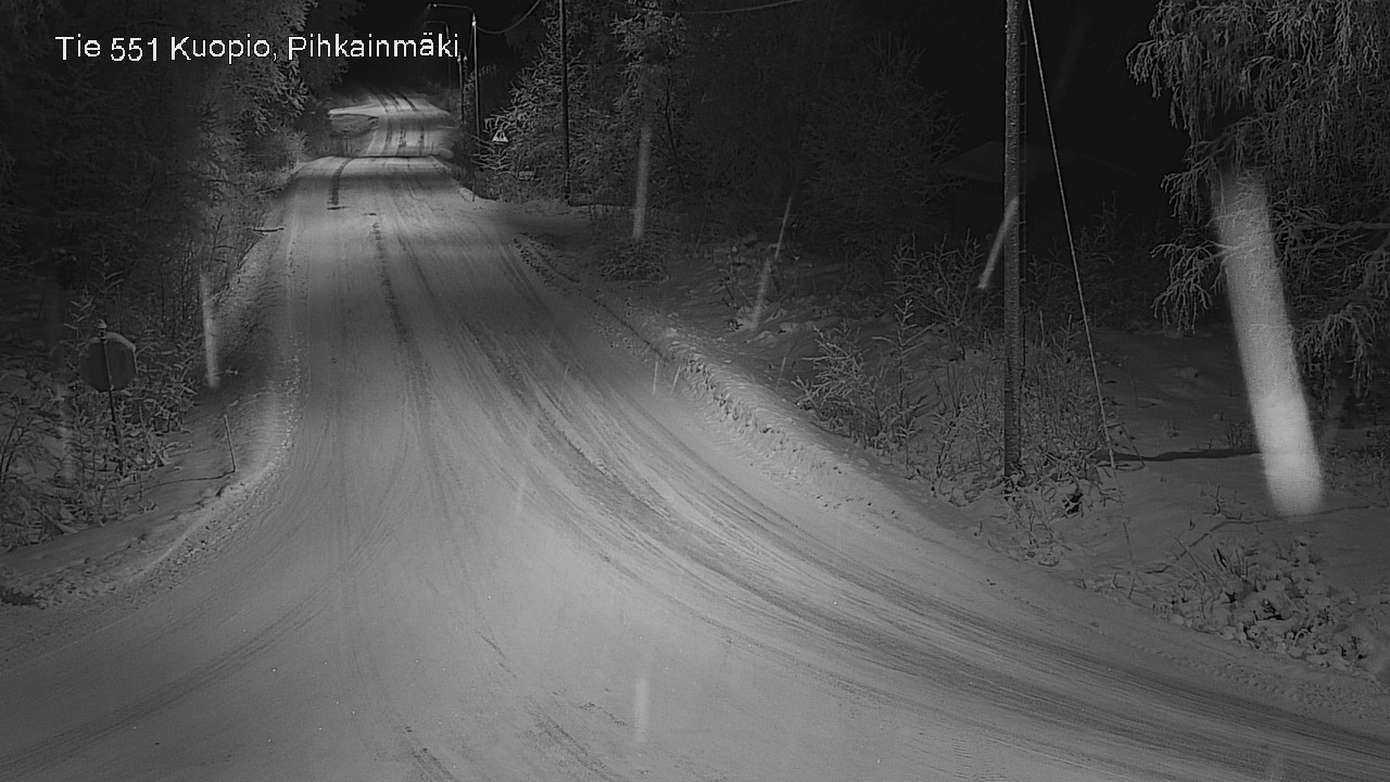 Kelikamerat Kuva Tie 551 Kuopio, Pihkainmäki, Kuopio, Pohjois-Savo