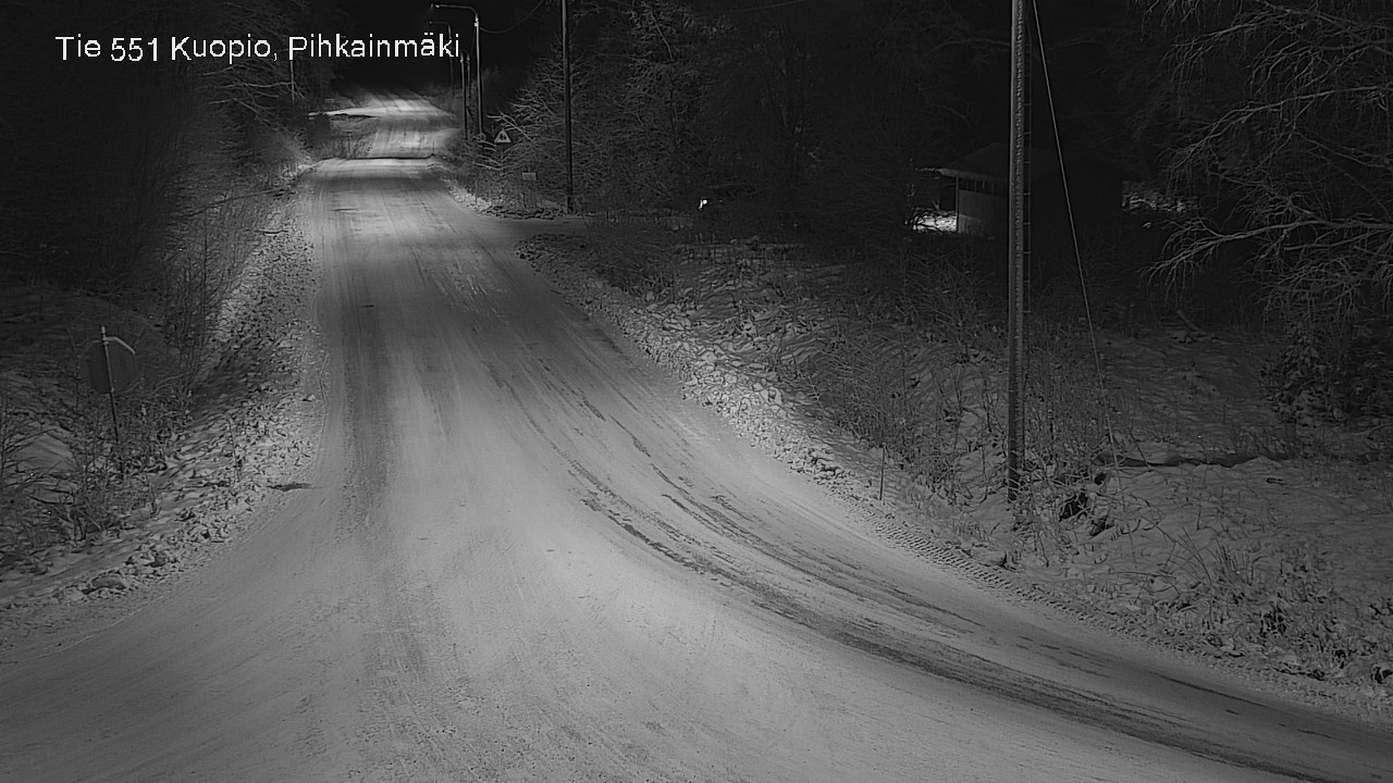 Kelikamerat Kuva Tie 551 Kuopio, Pihkainmäki, Kuopio, Pohjois-Savo