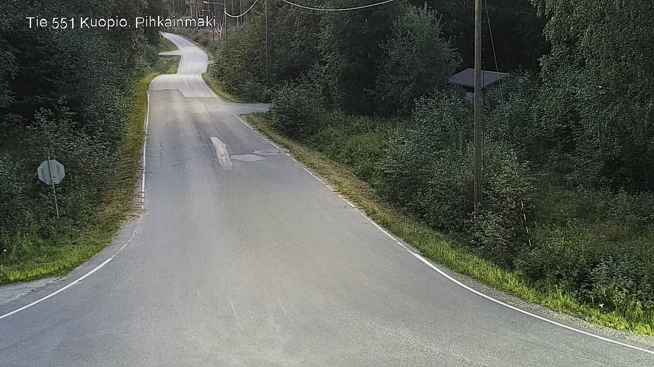 Kelikamerat Kuva Tie 551 Kuopio, Pihkainmäki, Kuopio, Pohjois-Savo