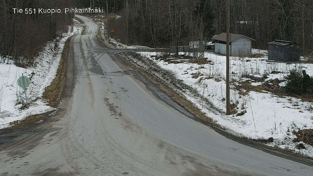 Kelikamerat Kuva Tie 551 Kuopio, Pihkainmäki, Kuopio, Pohjois-Savo