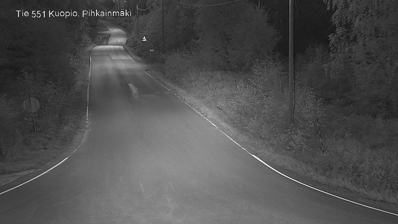 Kelikamerat Kuva Tie 551 Kuopio, Pihkainmäki, Kuopio, Pohjois-Savo