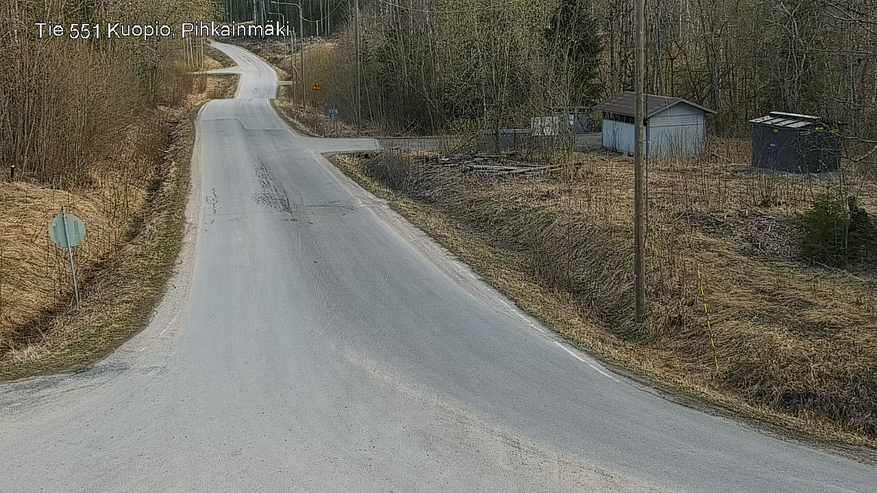 Kelikamerat Kuva Tie 551 Kuopio, Pihkainmäki, Kuopio, Pohjois-Savo