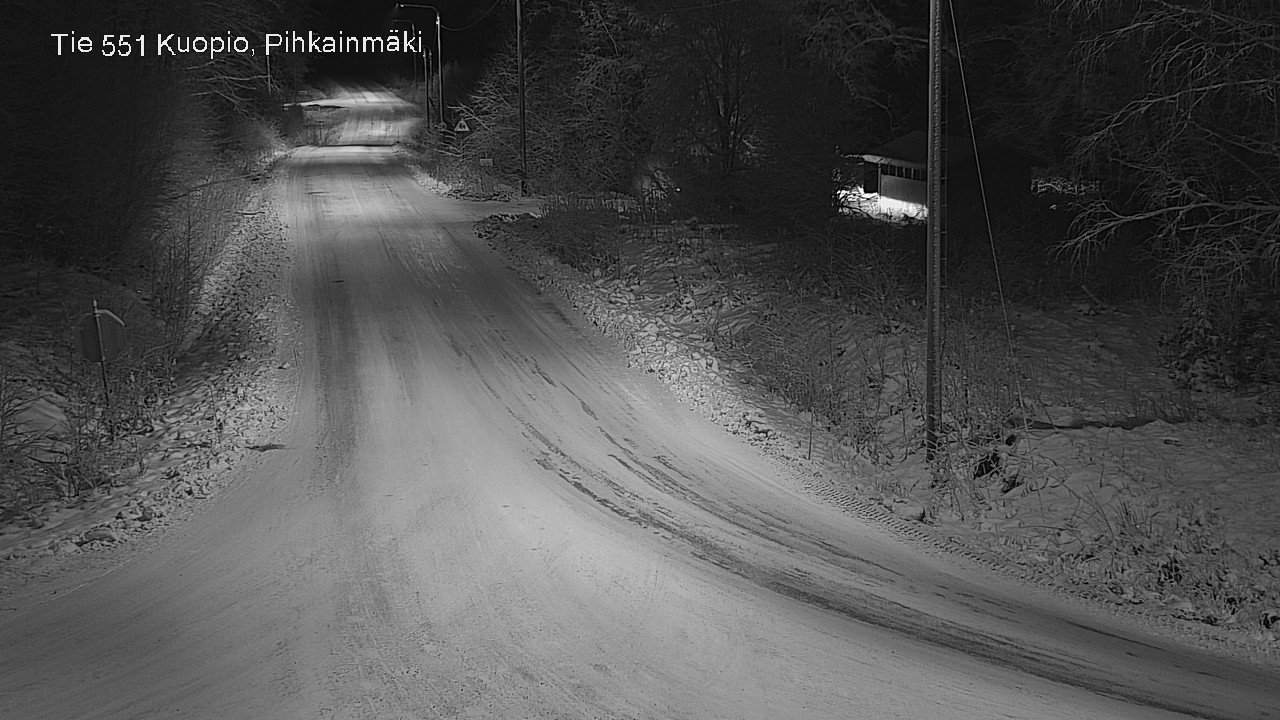 Kelikamerat Kuva Tie 551 Kuopio, Pihkainmäki, Kuopio, Pohjois-Savo