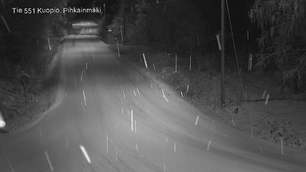 Kelikamerat Kuva Tie 551 Kuopio, Pihkainmäki, Kuopio, Pohjois-Savo