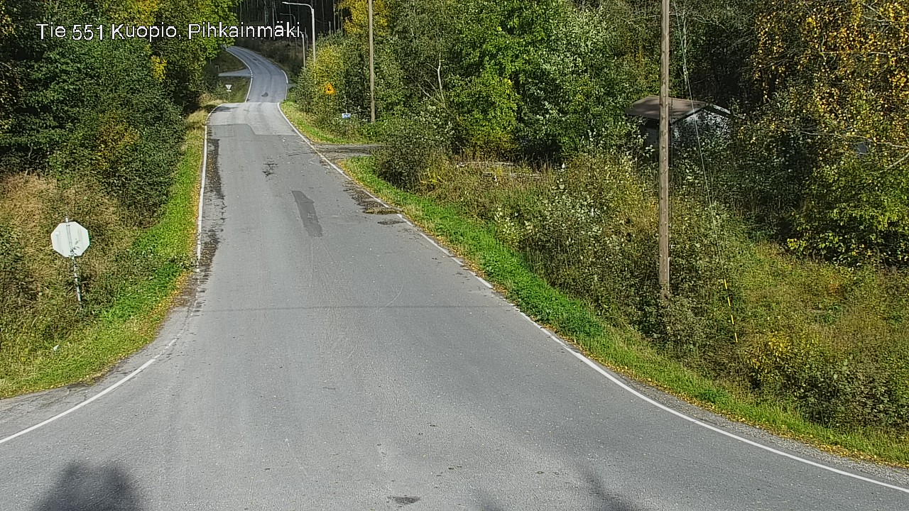 Kelikamerat Kuva Tie 551 Kuopio, Pihkainmäki, Kuopio, Pohjois-Savo