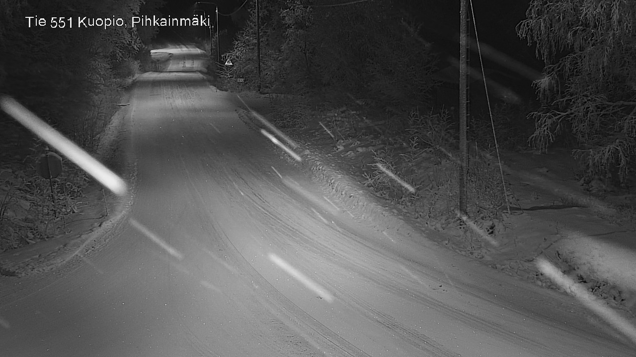 Kelikamerat Kuva Tie 551 Kuopio, Pihkainmäki, Kuopio, Pohjois-Savo