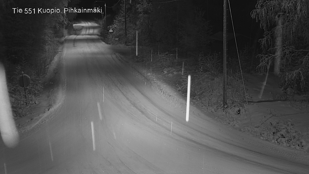 Kelikamerat Kuva Tie 551 Kuopio, Pihkainmäki, Kuopio, Pohjois-Savo