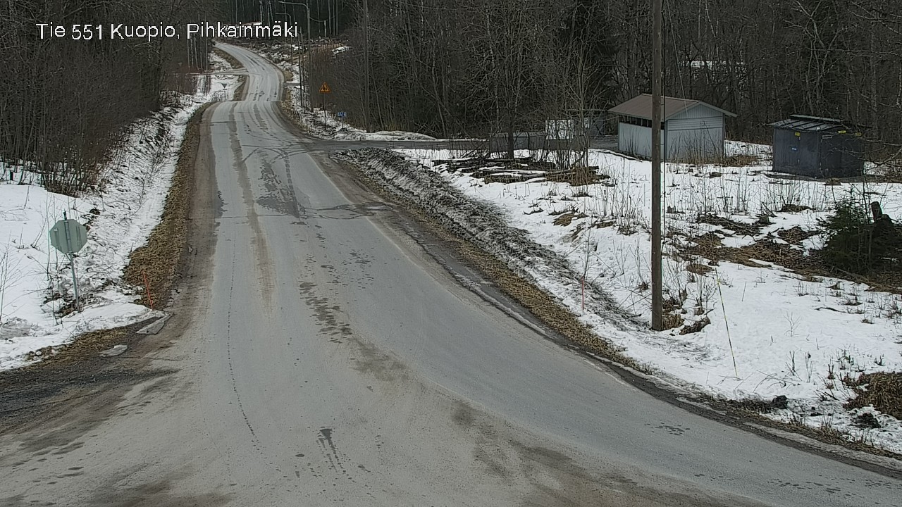Kelikamerat Kuva Tie 551 Kuopio, Pihkainmäki, Kuopio, Pohjois-Savo