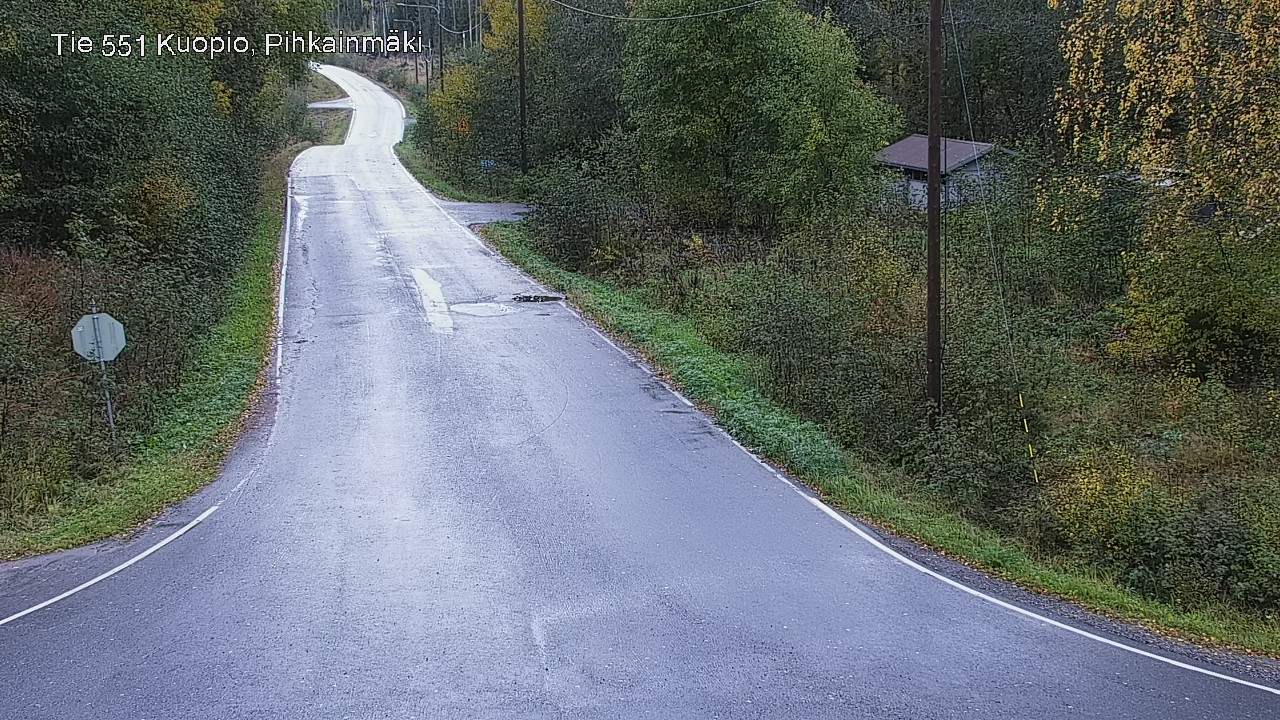 Kelikamerat Kuva Tie 551 Kuopio, Pihkainmäki, Kuopio, Pohjois-Savo