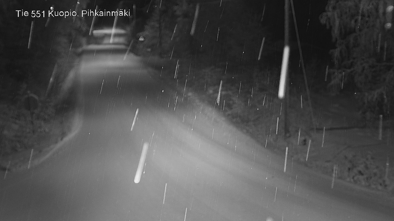 Kelikamerat Kuva Tie 551 Kuopio, Pihkainmäki, Kuopio, Pohjois-Savo