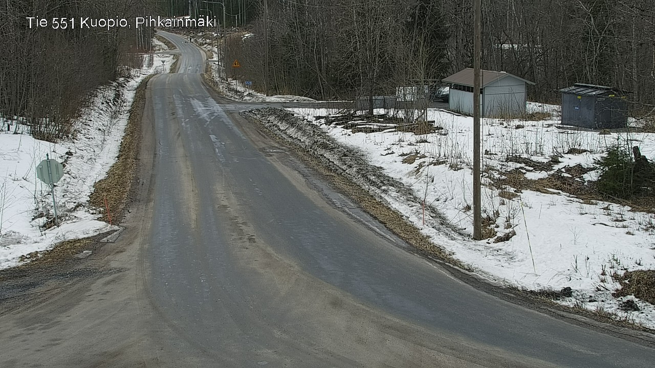 Kelikamerat Kuva Tie 551 Kuopio, Pihkainmäki, Kuopio, Pohjois-Savo