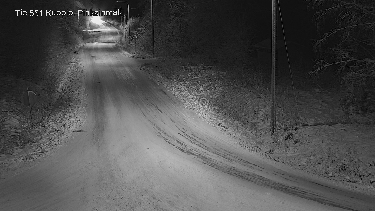 Kelikamerat Kuva Tie 551 Kuopio, Pihkainmäki, Kuopio, Pohjois-Savo