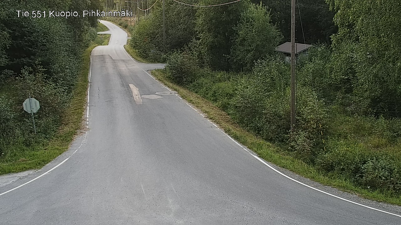 Kelikamerat Kuva Tie 551 Kuopio, Pihkainmäki, Kuopio, Pohjois-Savo