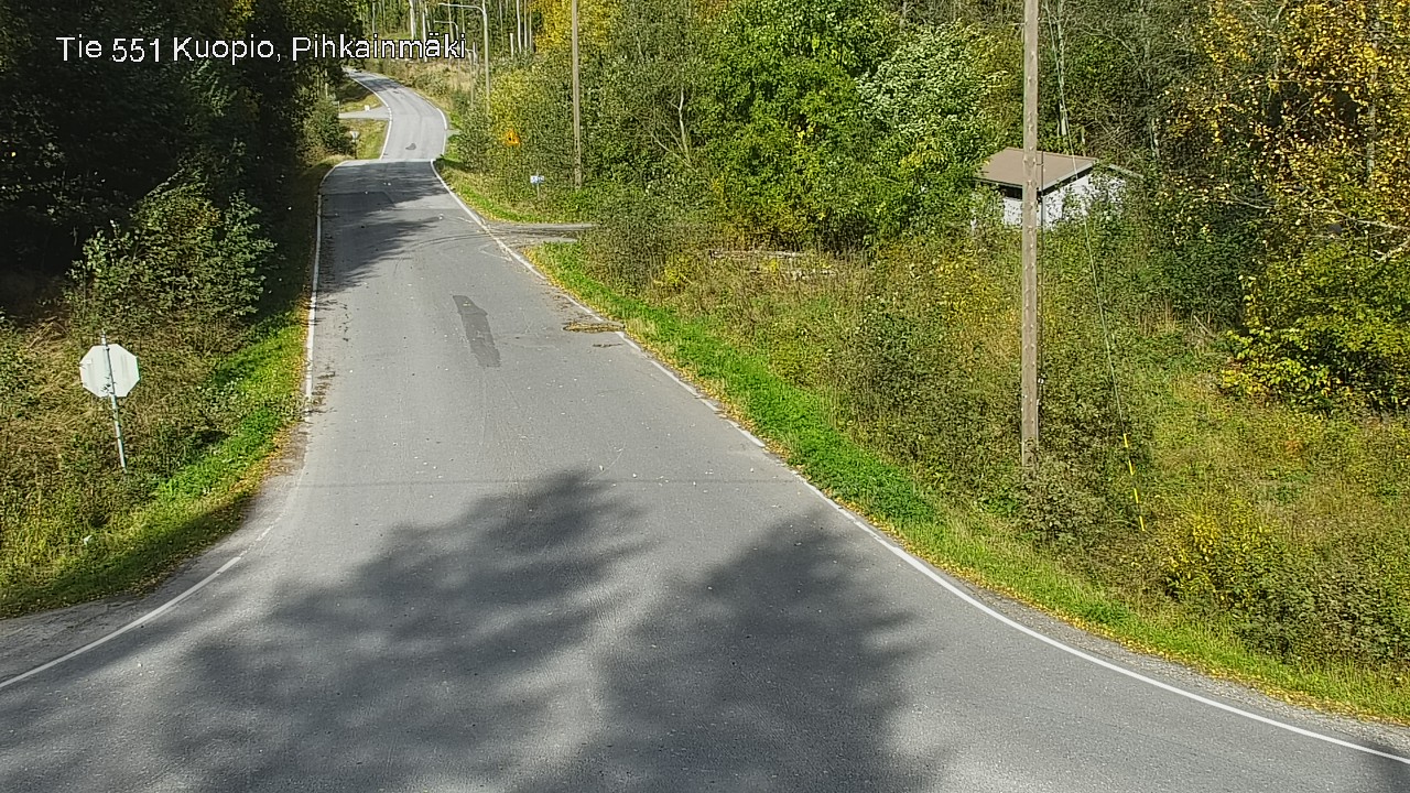 Kelikamerat Kuva Tie 551 Kuopio, Pihkainmäki, Kuopio, Pohjois-Savo